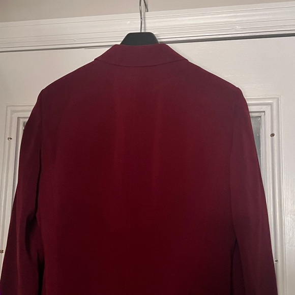 Jones NY Deep Red Women's Blazer - Picture 4 of 8